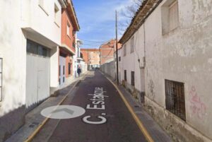 Calle Estanque de Illescas, donde se produjo una agresión con arma blanca.