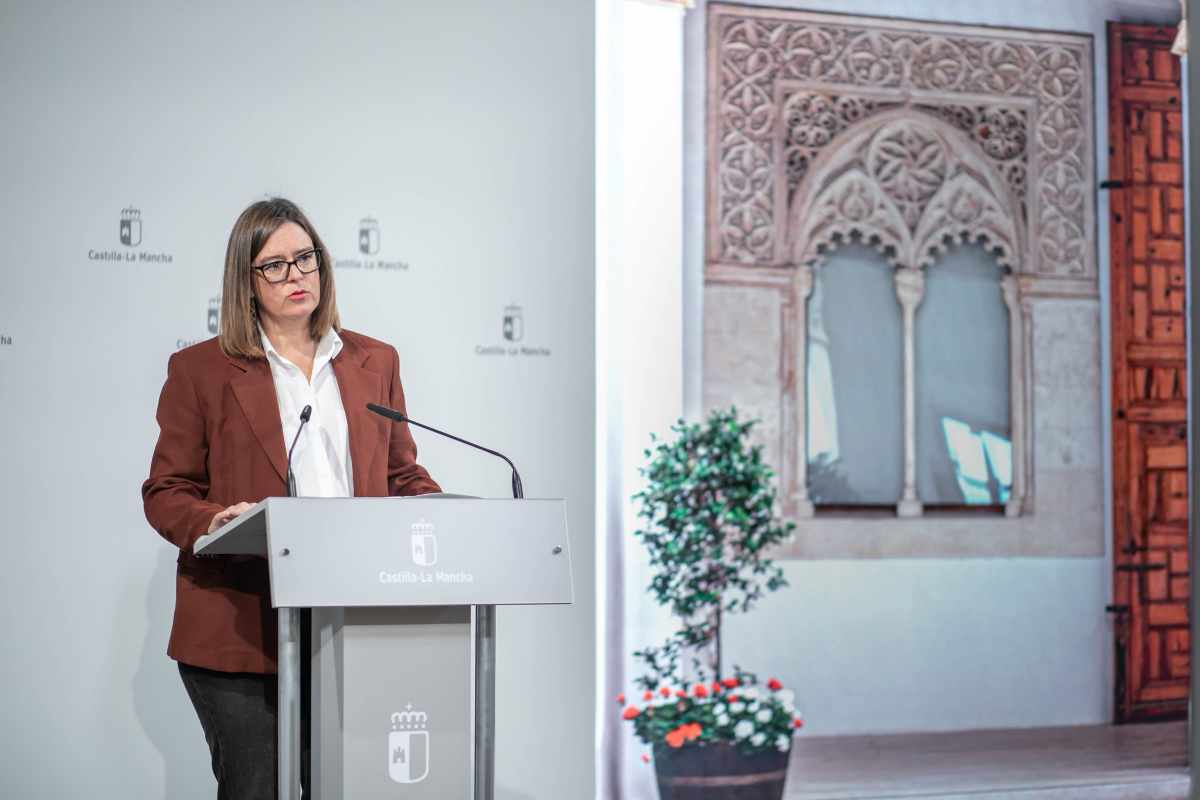 La consejera portavoz del Gobierno de Castilla-La Mancha, Esther Padilla.