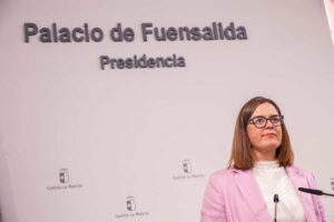 La consejera portavoz, Esther Padilla.