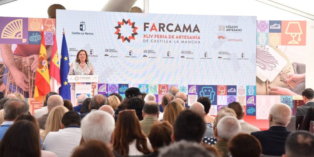 La consejera de Economía, Empresas y Empleo, Patricia Franco, (Fotos: José Ramón Márquez // JCCM)