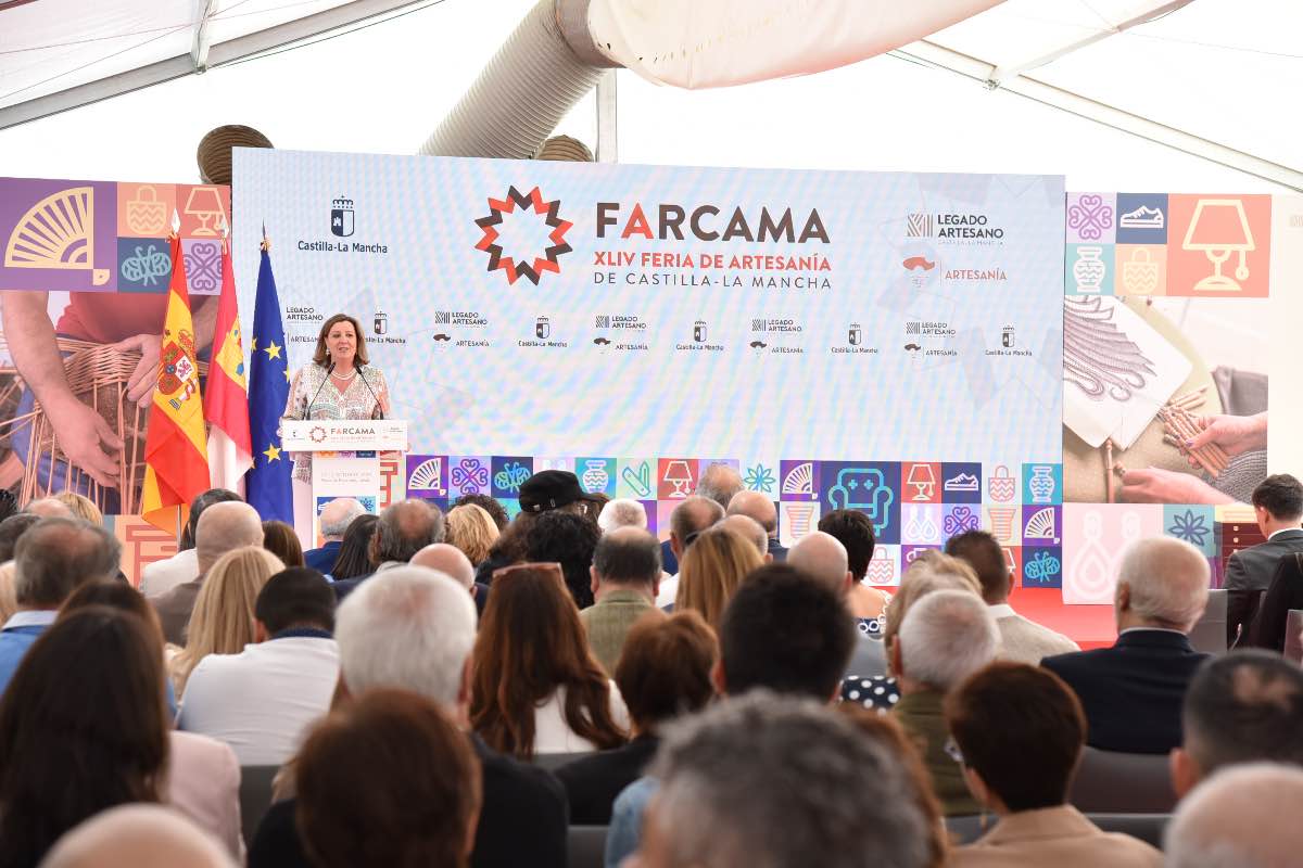 La consejera de Economía, Empresas y Empleo, Patricia Franco, (Fotos: José Ramón Márquez // JCCM)