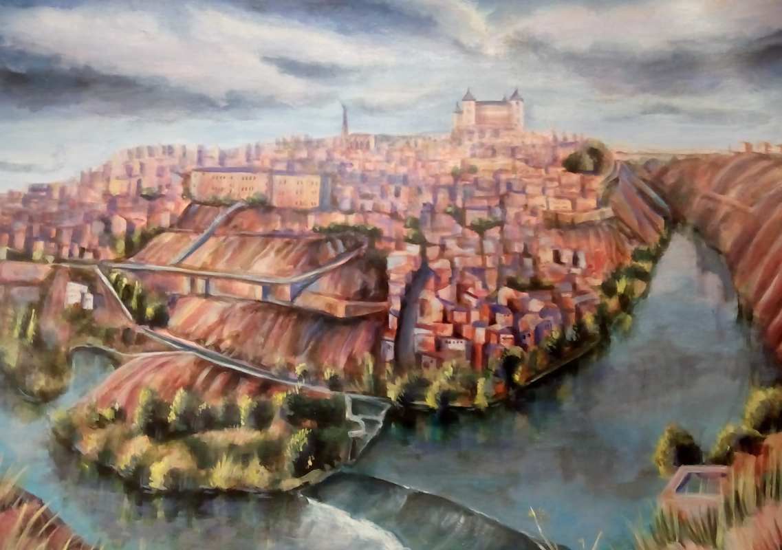 Obra de Fátima Díaz-Ropero de su época en ENCLM.
