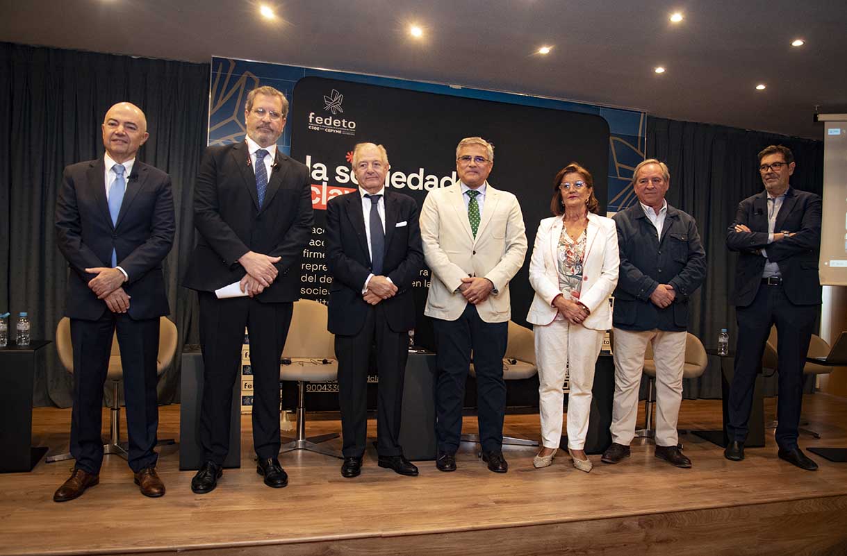 La patronal toledana y el 'lobby' de los detectives presentaron el encuentro nacional de los mismos. Foto: Rebeca Arango.