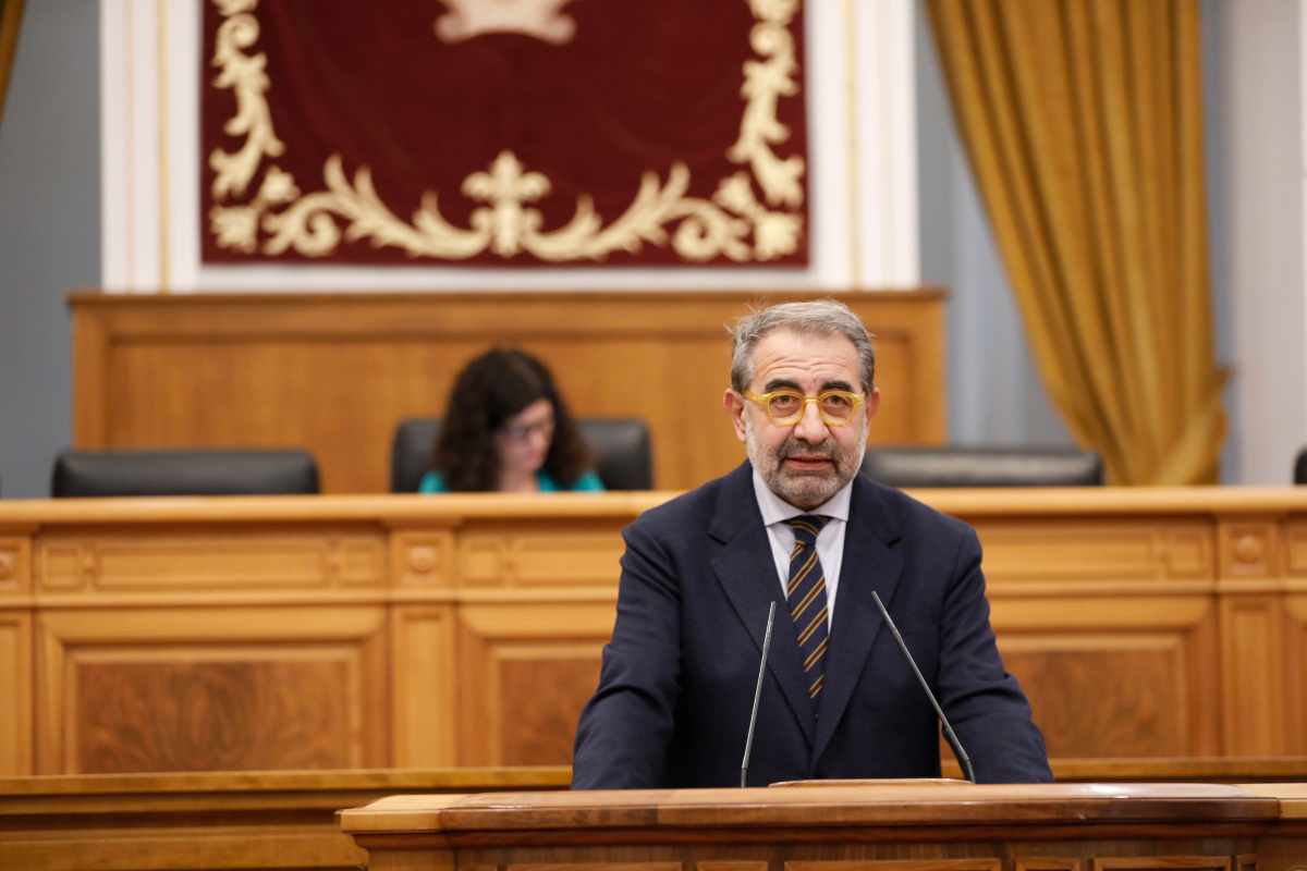 El consejero de Sanidad de Castilla-La Mancha, Jesús Fernández Sanz.