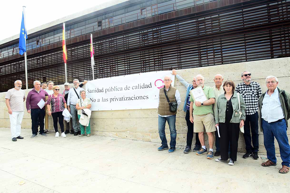 Plataforma por la Sanidad Pública. Foto: Rebeca Arango.