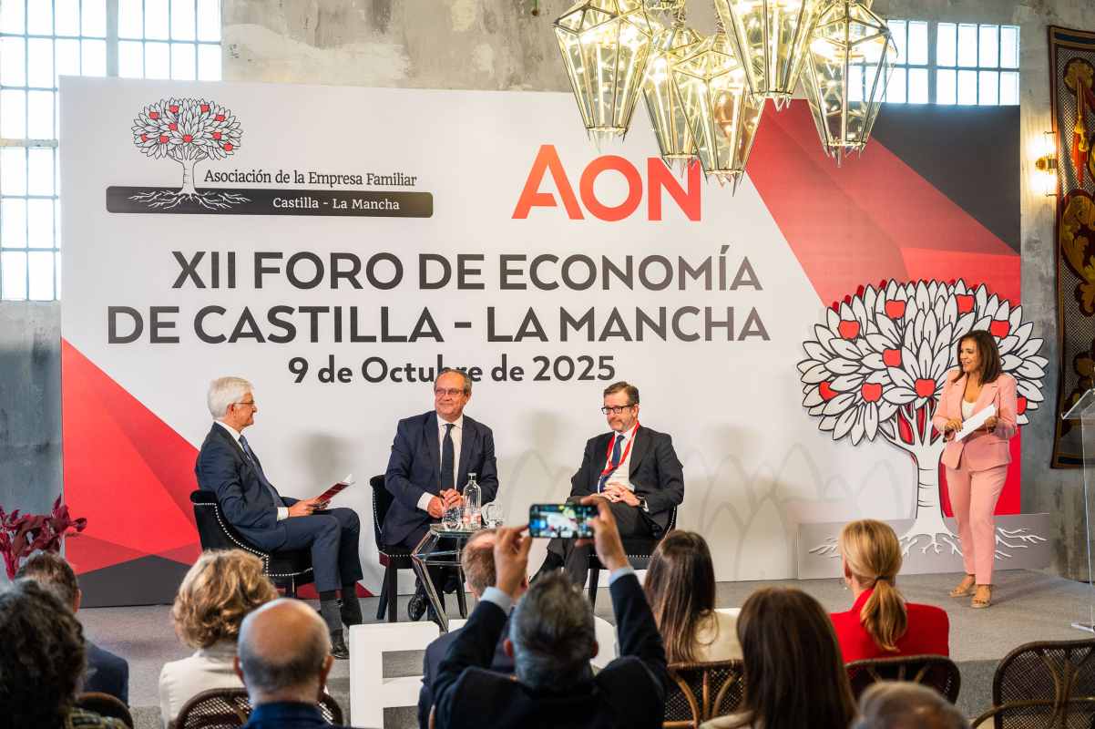XII Foro de Economía de Castilla-La Mancha, organizado por la Asociación de Empresa Familliar. Foto: Innovo Comunicación.