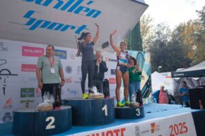 Gemma Arenas, por novena vez en lo más alto del podio. Foto: Ayuntamiento de Ciudad Real.