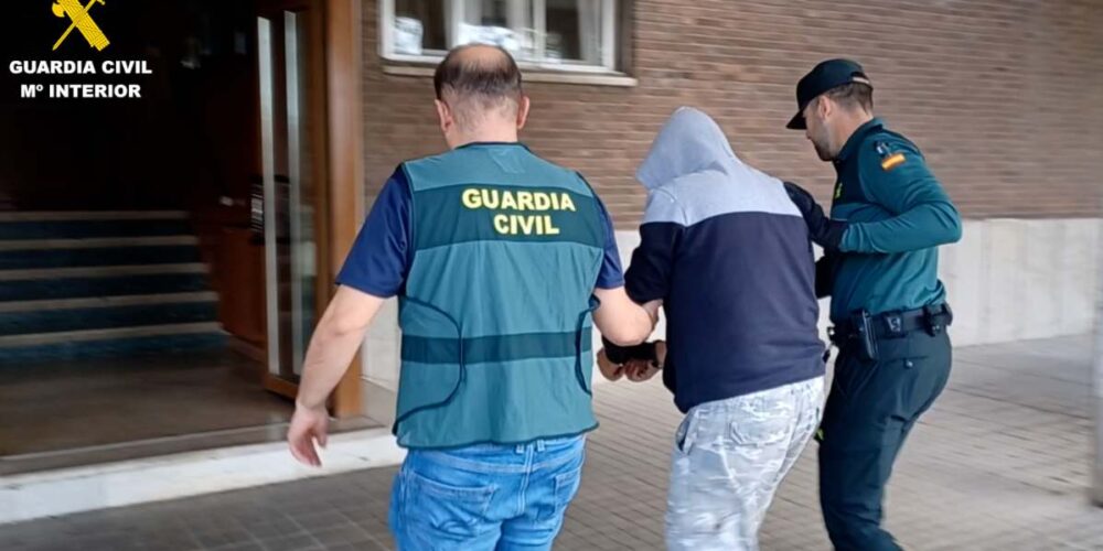 Imagen de uno de los detenidos.