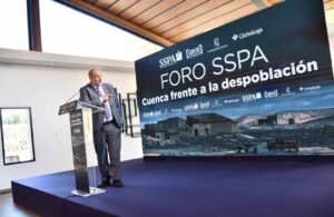 Martínez Guijarro intervino en el foro ‘Cuenca frente a la Despoblación’.