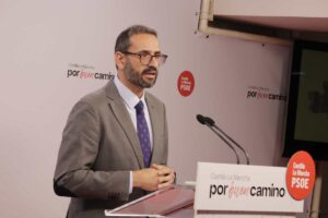El secretario de Organización del PSOE de Castilla-La Mancha, Sergio Gutiérrez.
