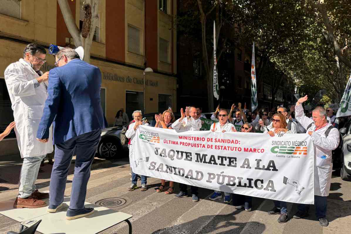 La huelga de médicos en Ciudad Real.
