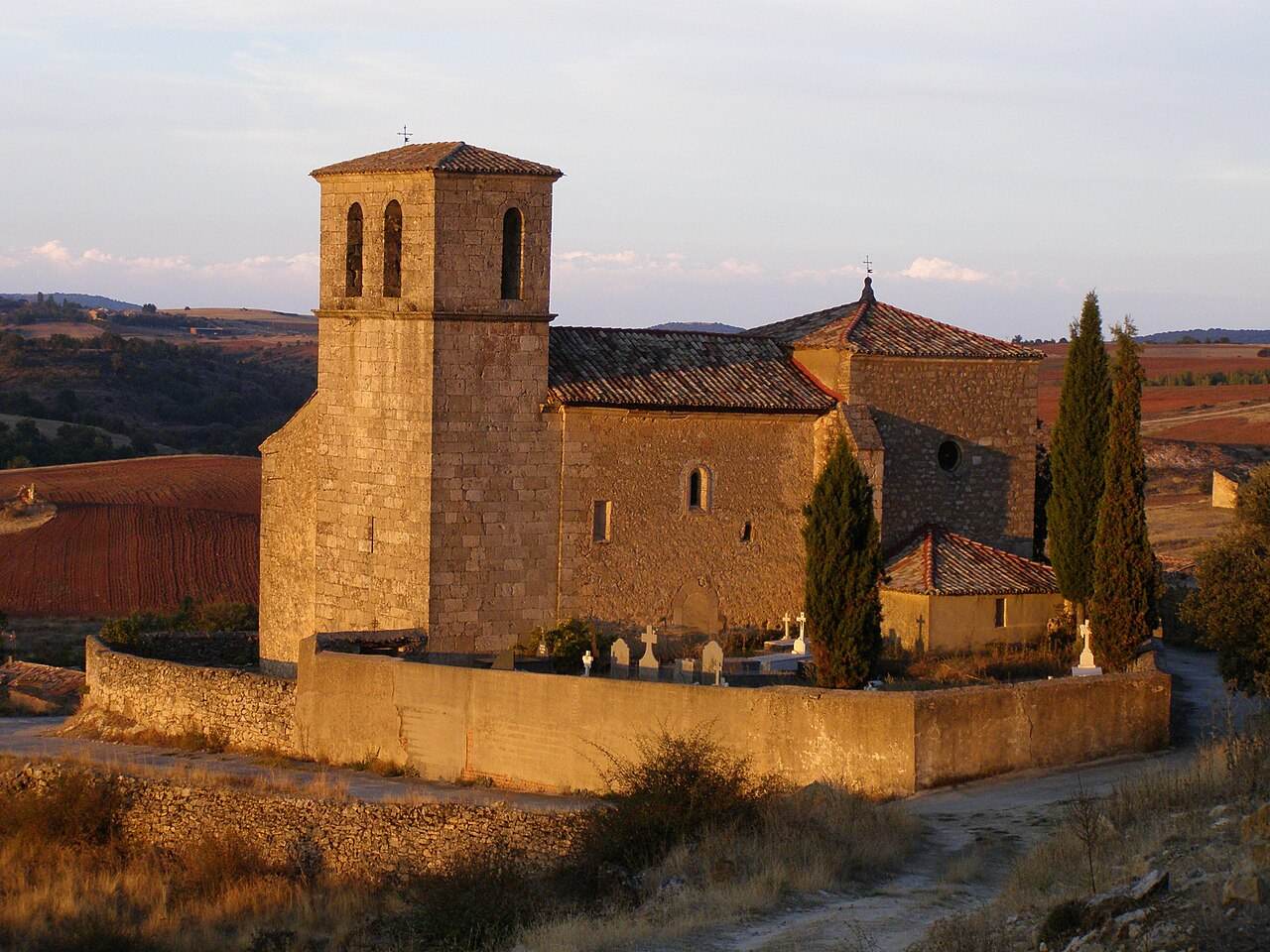 Iglesia Santa Catalina de Angón Foto: Adel Sierra Norte