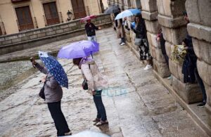 Imagen de lluvias en Toledo. Rebeca Arango.