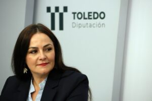 La alcaldesa de Corral de Almaguer y diputada provincial, Manuela Lominchar.