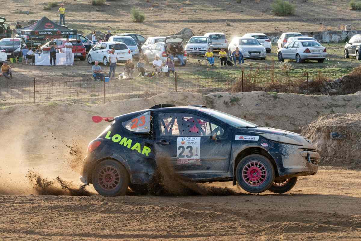 Lucía Moratilla, compitiendo.