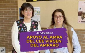 Desde el colegio Virgen del Amparo agradecen la generosidad de los organizadores de la Media Maratón de Guadalajara.