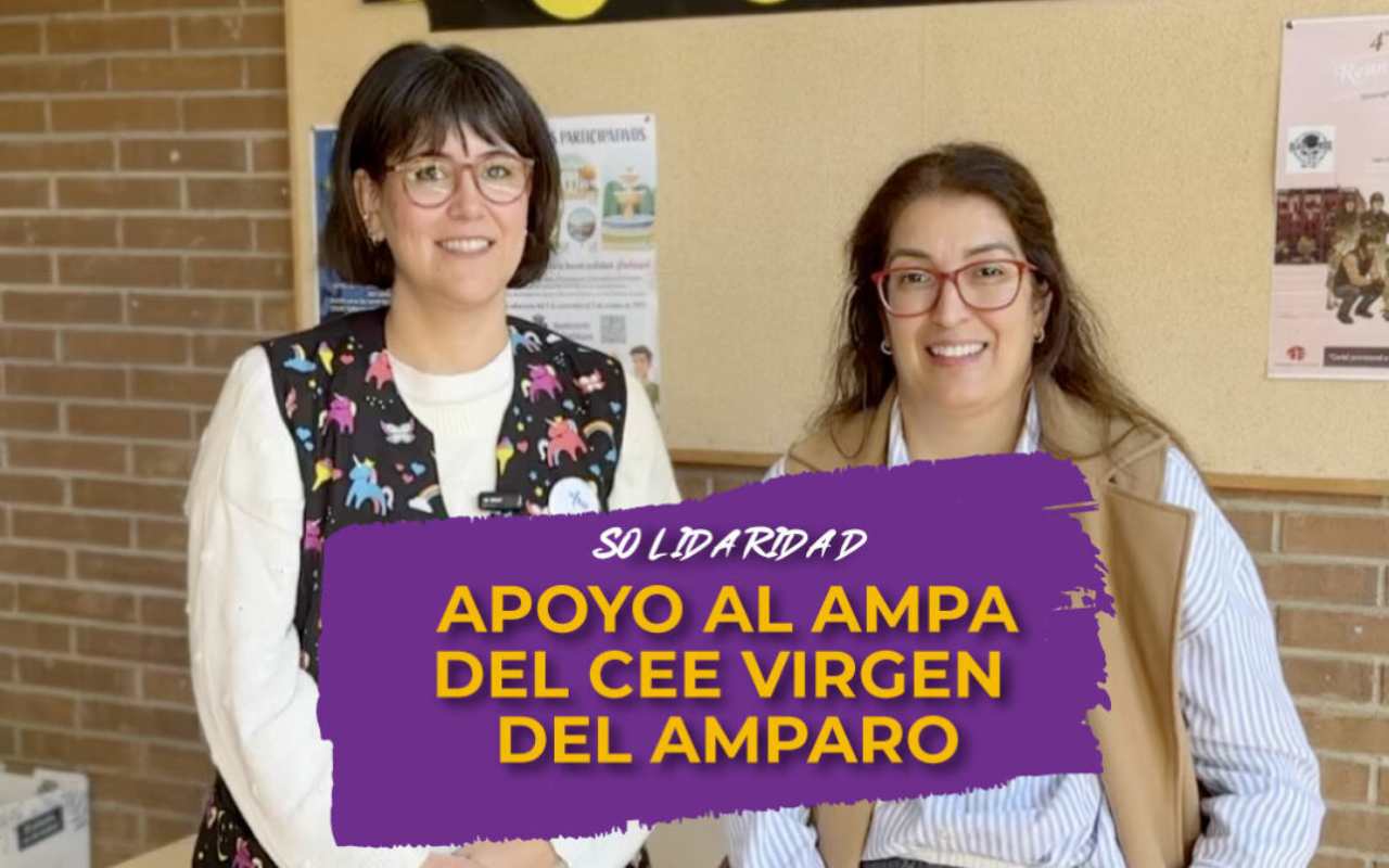 Desde el colegio Virgen del Amparo agradecen la generosidad de los organizadores de la Media Maratón de Guadalajara.