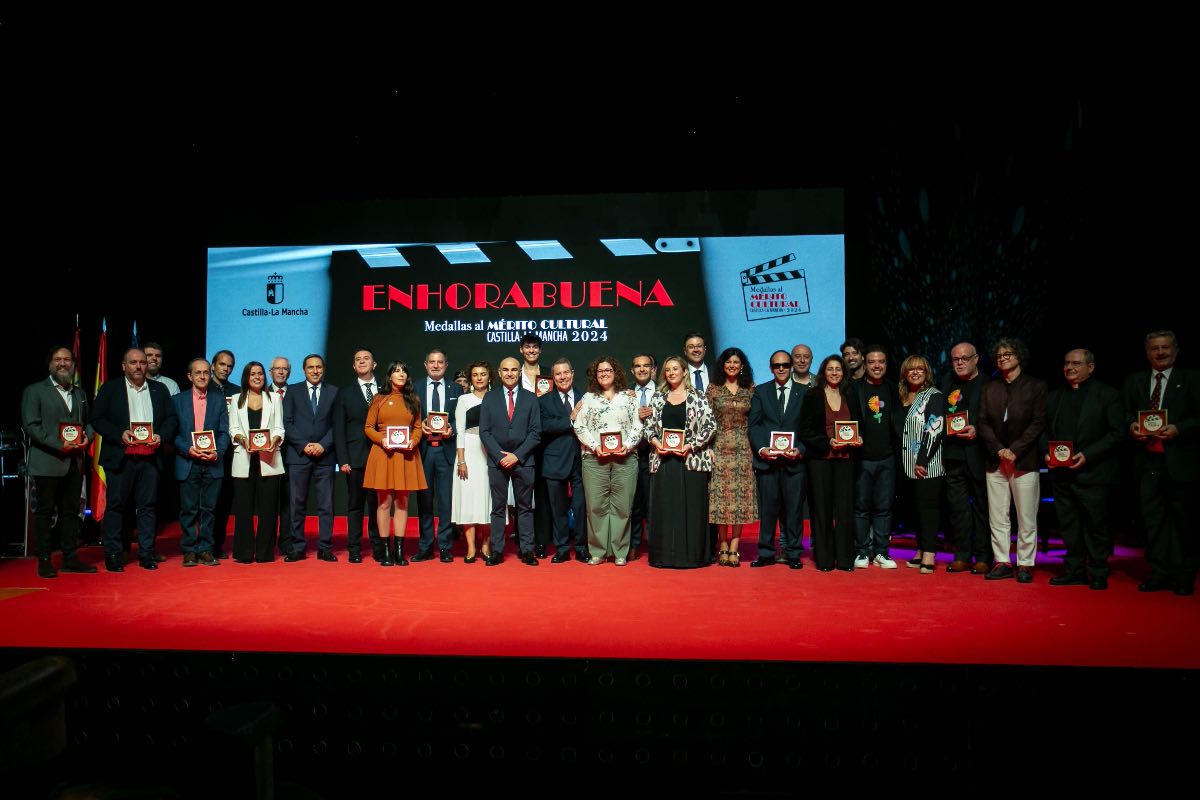 Entrega en Casas Ibáñez (Albacete) de las Medallas al Mérito Cultural 2024.(Fotos: Piedad López// JCCM)