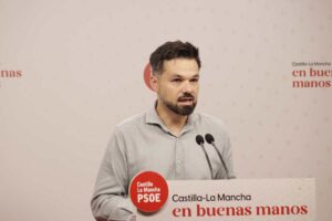 El secretario de Acción Electoral y Comunicación Interna del PSOE de Castilla-La Mancha, Miguel Zamora.
