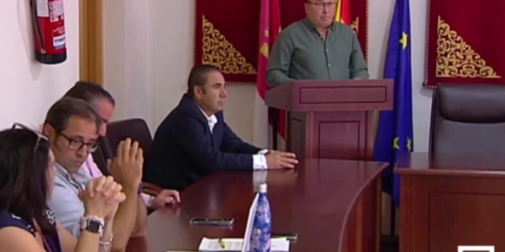 Pleno en el Ayuntamiento de Pepino (Toledo) en el que ha salido adelante la moción de censura contra Cito Gil. Foto: CMM
