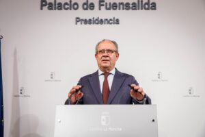 El consejero de Administraciones Públicas, Juan Alfonso Ruiz Molina.
