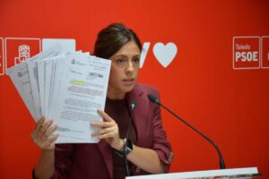 La portavoz del Grupo Municipal Socialista en el Ayuntamiento de Toledo, Noelia de la Cruz