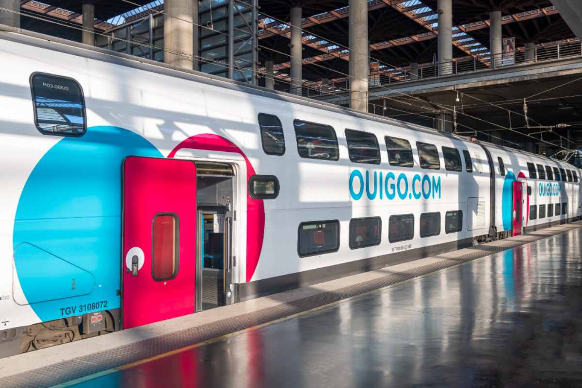 Imagen de archivo de un tren de Ouigo.
