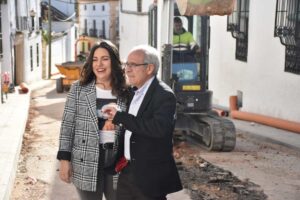 Visita a Belmonte del vicepresidente provincial, Francisco López.