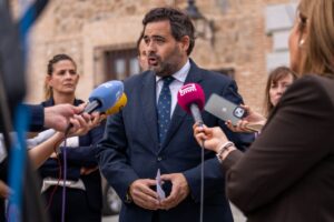 El presidente del PP de Castilla-La Mancha, Paco Núñez