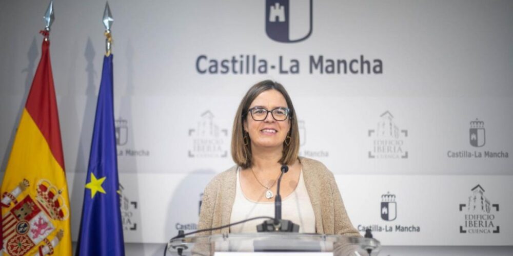 Esther Padilla, consejera portavoz del Gobierno de CLM.