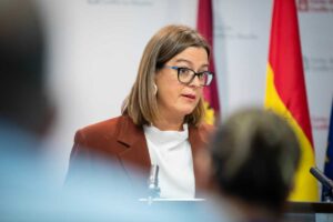 La consejera portavoz del Gobierno de Castilla-La Mancha, Esther Padilla