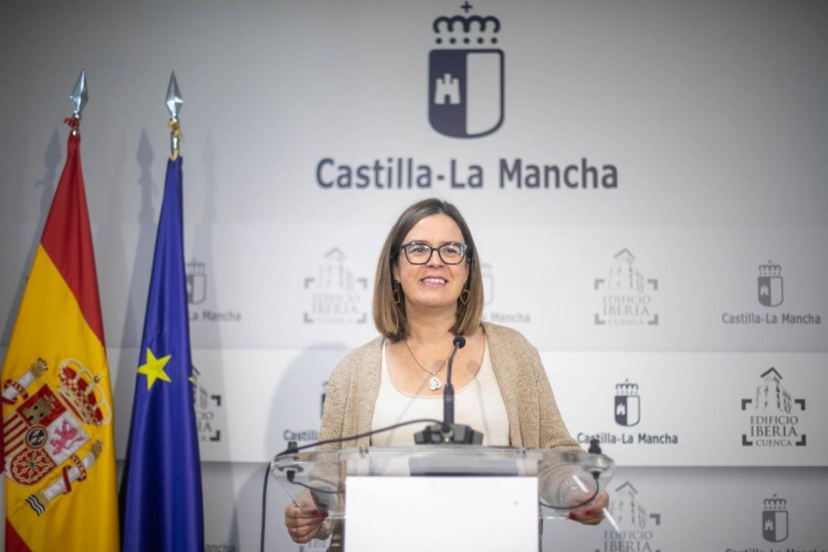 Esther Padilla, consejera portavoz del Gobierno de CLM.