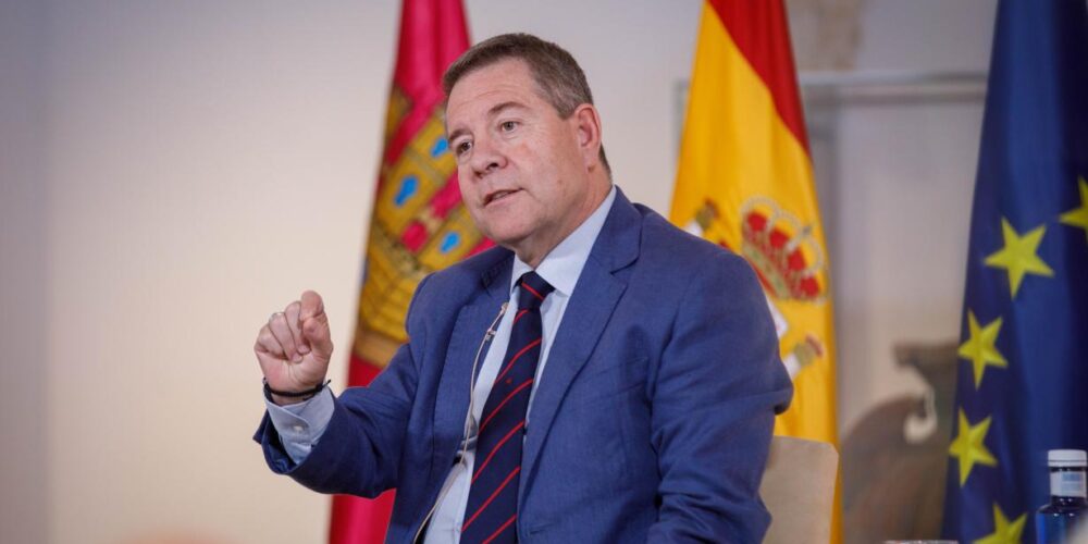 El presidente de Castilla-La Mancha, Emiliano García-Page.