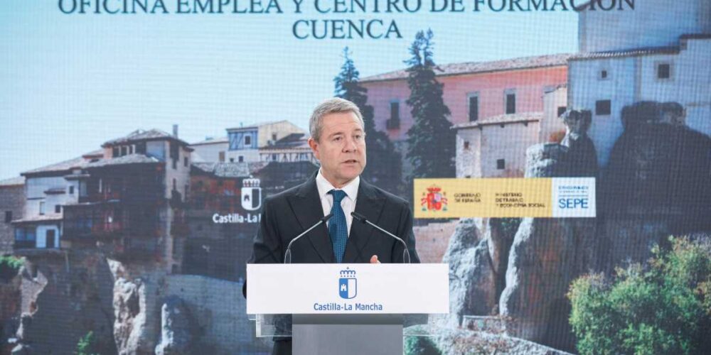 El presidente de Castilla-La Mancha, Emiliano García-Page