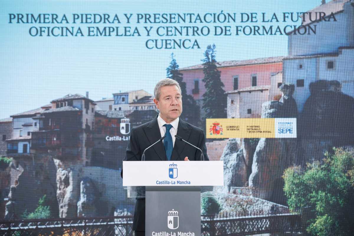 El presidente de Castilla-La Mancha, Emiliano García-Page