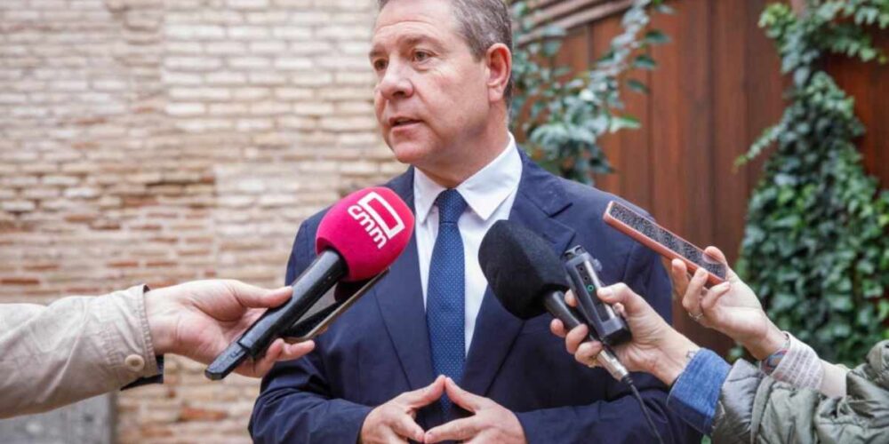 El presidente de Castilla-La Mancha, Emiliano García-Page.