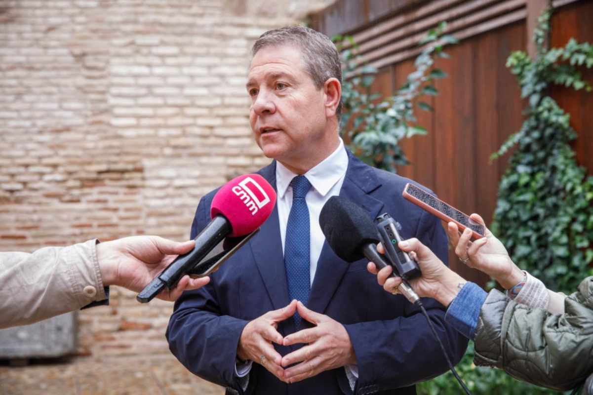 El presidente de Castilla-La Mancha, Emiliano García-Page.