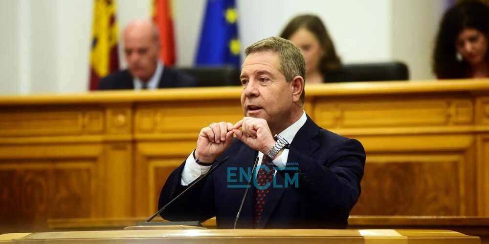 El presidente de Castilla-La Mancha, Emiliano García-Page. Foto: Rebeca Arango.