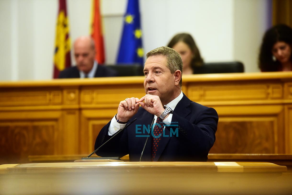 El presidente de Castilla-La Mancha, Emiliano García-Page. Foto: Rebeca Arango.
