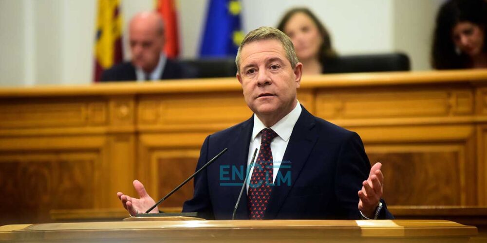 El presidente de Castillas-La Mancha, Emiliano García-Page. Foto: Rebeca Arango.