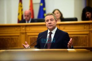 El presidente de Castillas-La Mancha, Emiliano García-Page. Foto: Rebeca Arango.