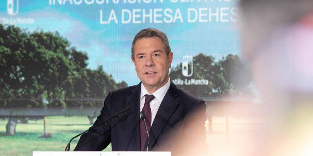 El presidente de Castilla-La Mancha, Emiliano García-Page.