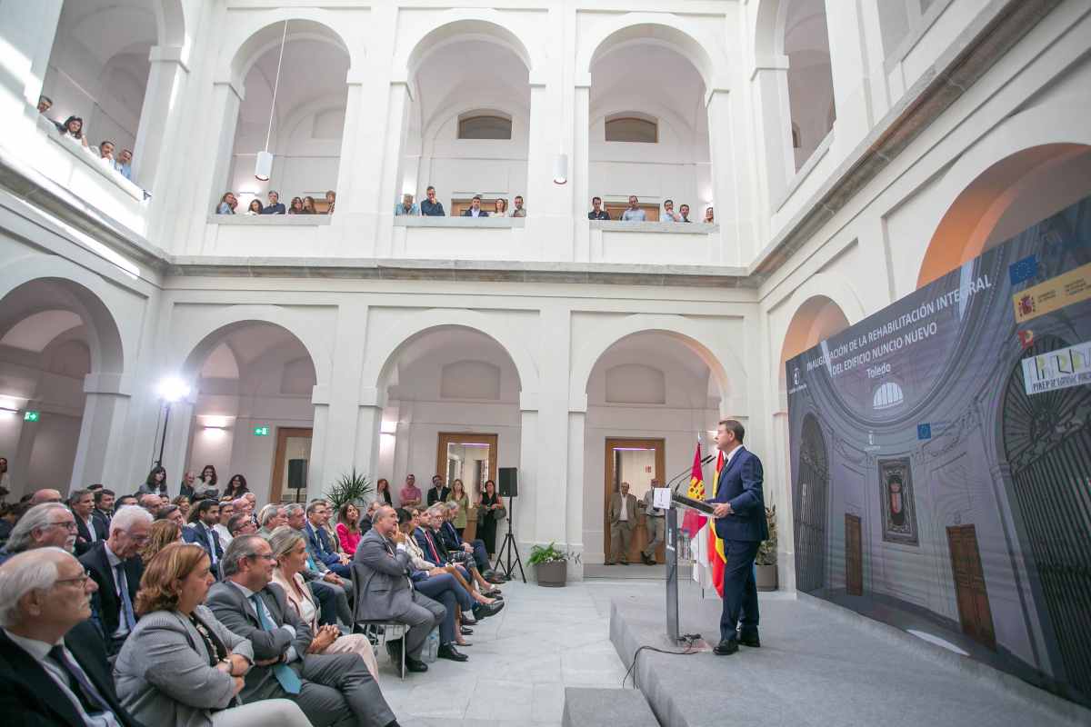 El presidente de Castilla-La Mancha, Emiliano García-Page.
