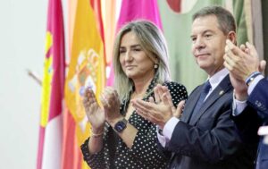 Emiliano García-Page y Milagros Tolón.