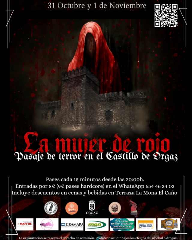 Pasaje del terror "La mujer de rojo"