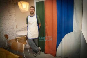 Pedro López Carles en su restaurante Tara, en Toledo. Foto: Rebeca Arango.