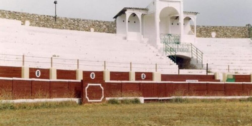 La plaza de toros de Quintanar es un monumento histórico completamente abandonado.