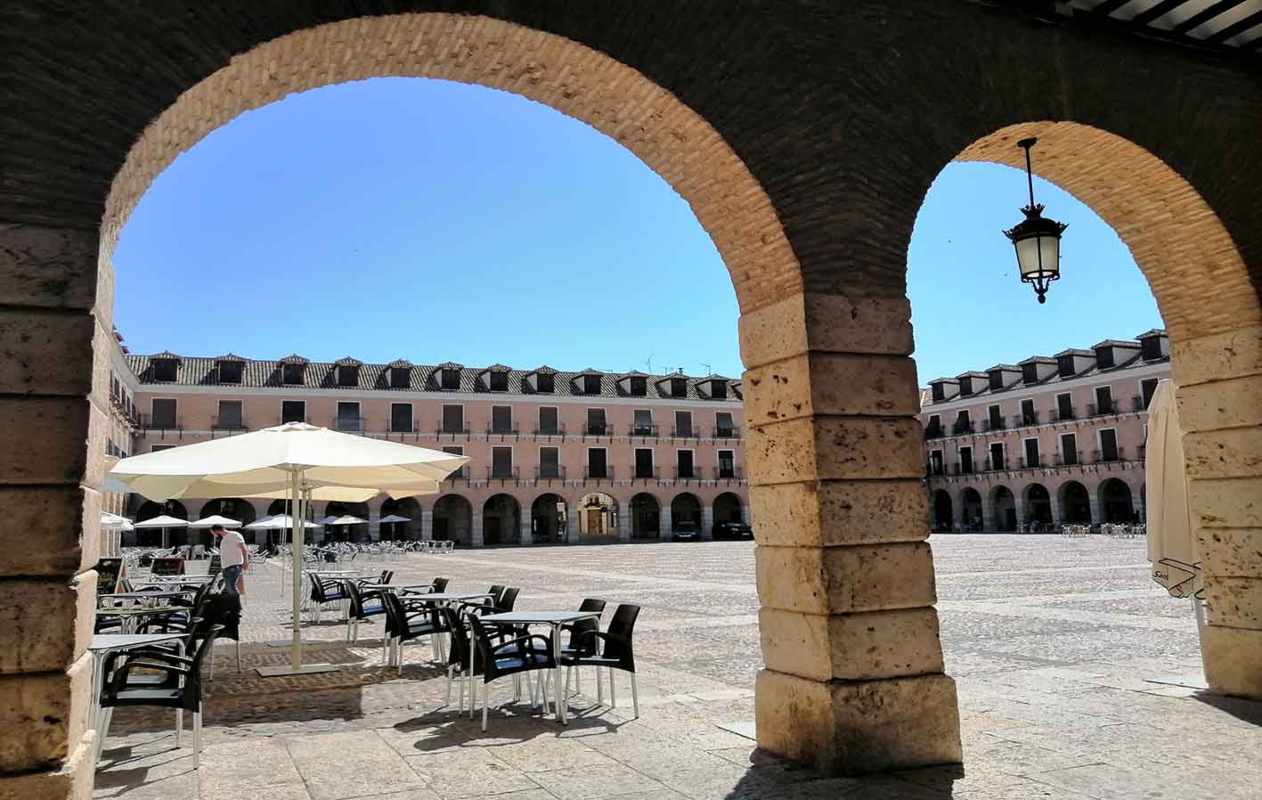 Plaza Mayor de Ocaña. Foto: Rebeca Arango.