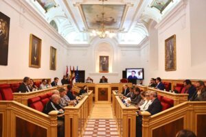 Pleno del Ayuntamiento de Toledo.