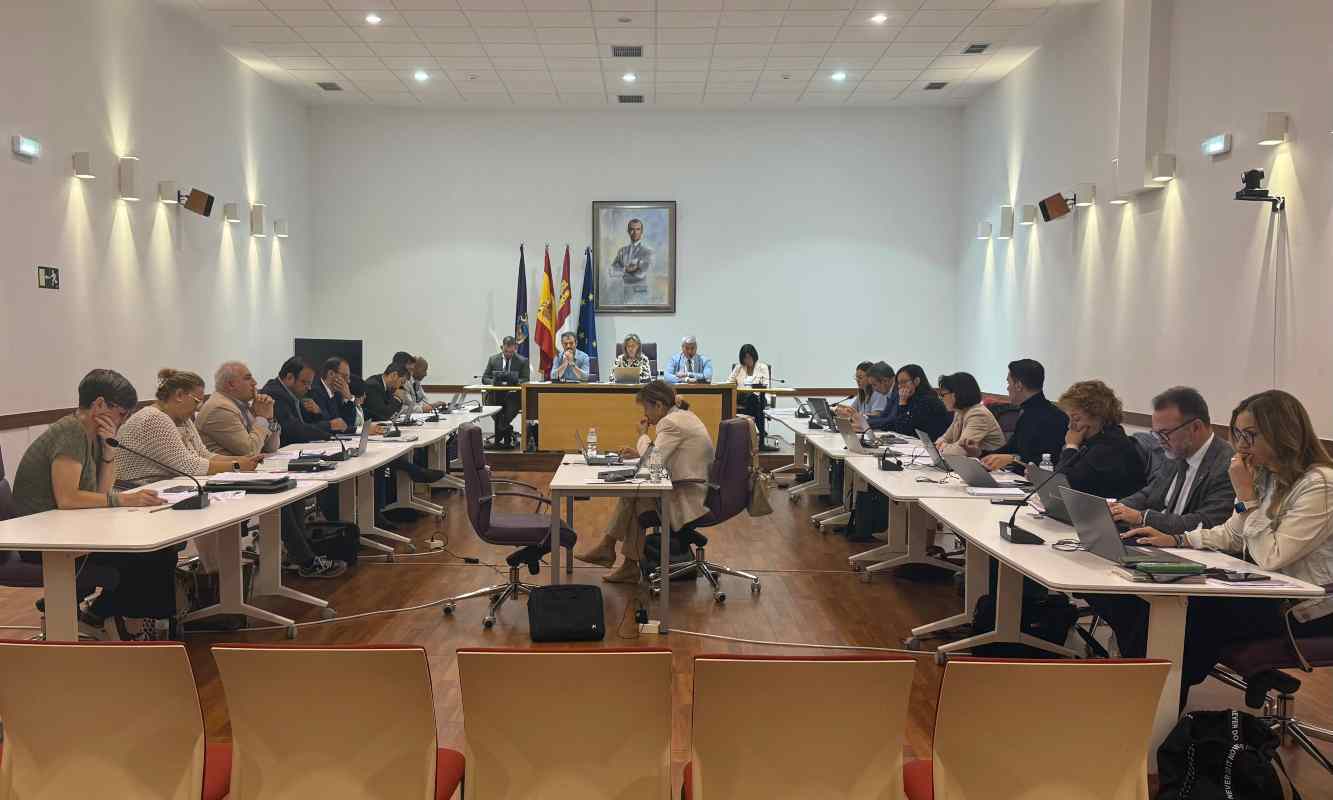 Pleno municipal de Guadalajara correspondiente al viernes 3 de octubre. Foto: Ayuntamiento.